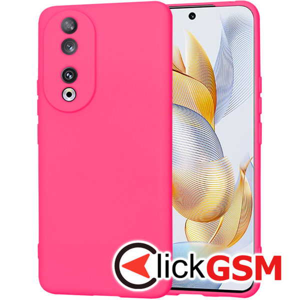 Husa SoftFlex fucsia Honor 90 cvg