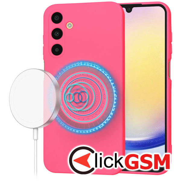 Husa SoftFlex fucsia Samsung Galaxy A25 dje