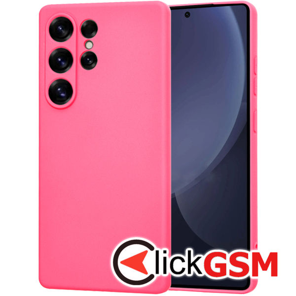 Husa SoftFlex fucsia Samsung Galaxy S25 Ultra 6h7