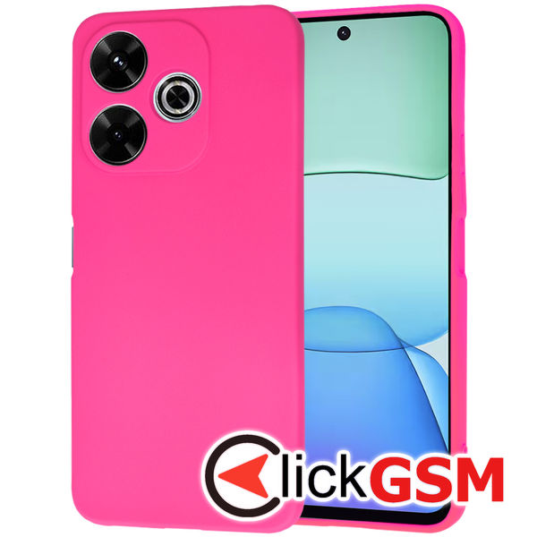 Accesoriu Husa SoftFlex Fucsia Xiaomi Redmi 13