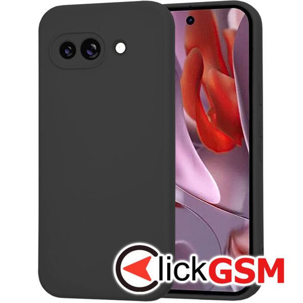 Husa SoftFlex negru Google Pixel 9a i8n