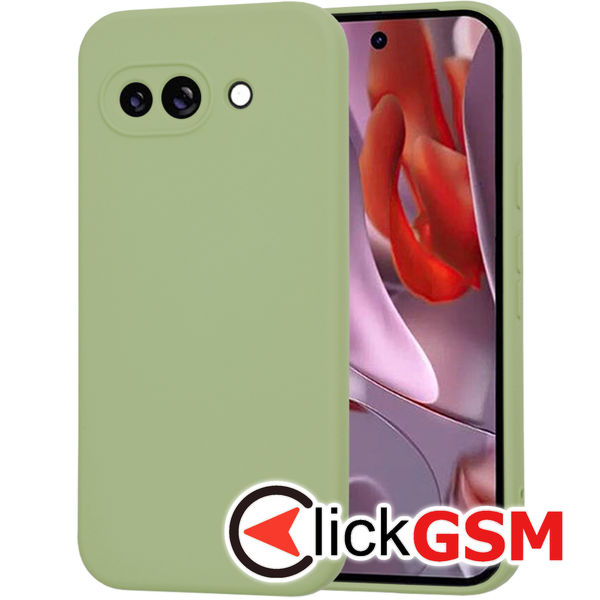 Husa SoftFlex verde Google Pixel 9a i8o