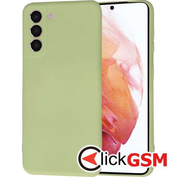 Husa SoftFlex verde Samsung Galaxy S21 5G i59