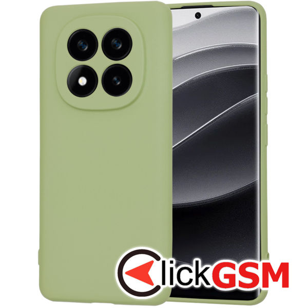 Husa SoftFlex verde Xiaomi Redmi Note 14 Pro+ ca3