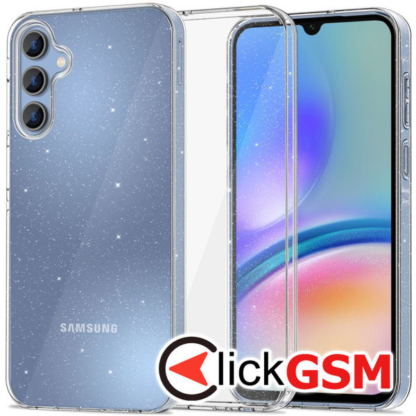 Husa SparkleSkin transparenta Samsung Galaxy A05s 9rj