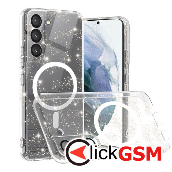 Husa SparkleSkin transparenta Samsung Galaxy S22 5G car