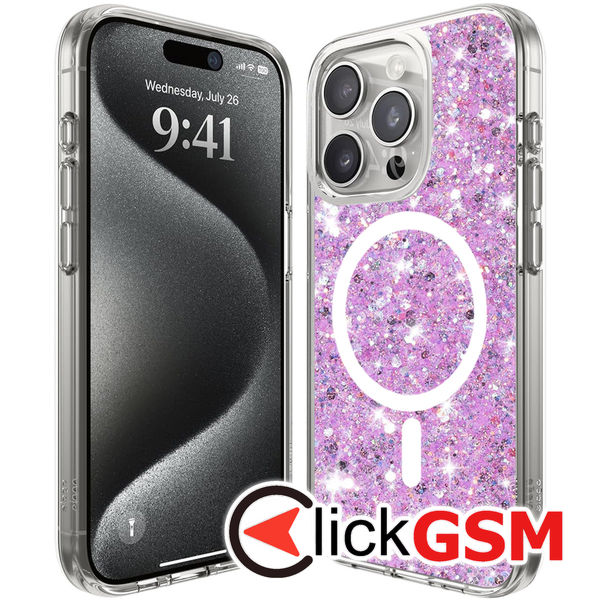 Husa Sparkly Glitter  Apple iPhone 16 Pro