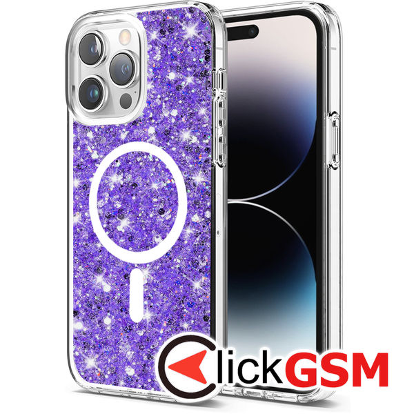 Husa Sparkly Glitter  mov Apple iPhone 14 Pro Max 9jl