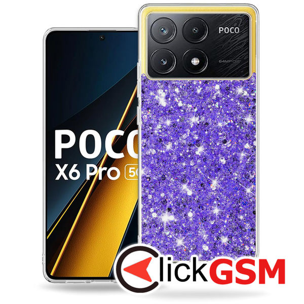 Husa Sparkly Glitter  mov Xiaomi POCO X6 Pro 9lr