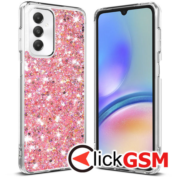 Husa Sparkly Glitter  roz Samsung Galaxy A05s 9kl