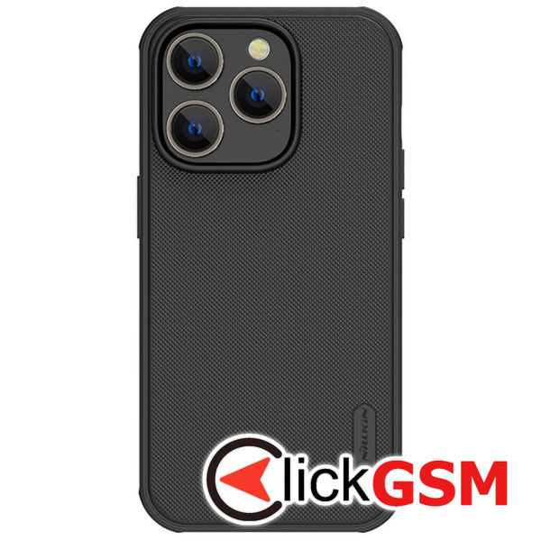 Husa Super Frosted negru Apple iPhone 16 Plus gg6