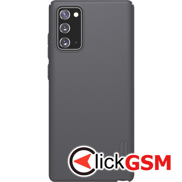 Husa Super Frosted negru Samsung Galaxy Note20 duz