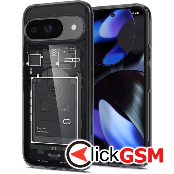 Husa Ultra Hybrid  negru Google Pixel 9 gvx