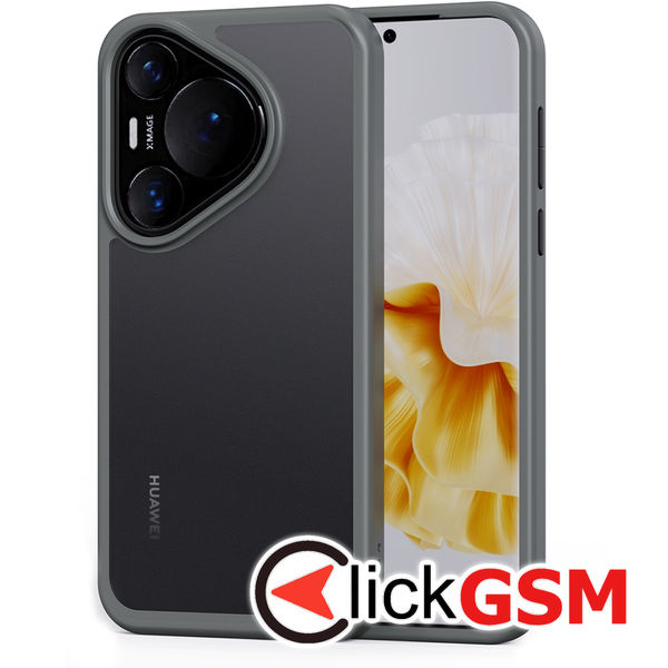 Husa Unicorn negrufrost Huawei Pura 70 Pro ems