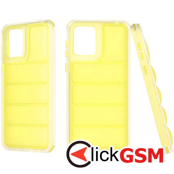 Husa Valuri galben Motorola Moto E13 b36