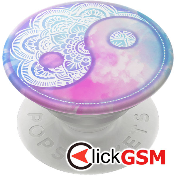 Popsockets  alb-roz-albastru Universal 8v7