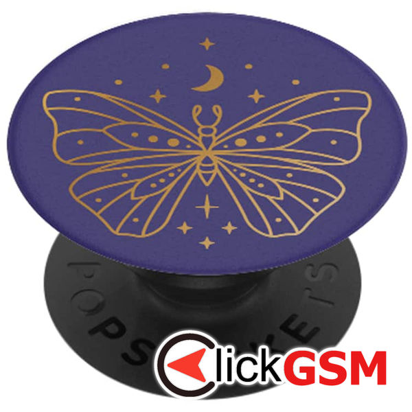 Popsockets  auriu-mov Universal 8pe