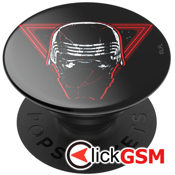 Popsockets  negru-alb-rosu Universal 8rf