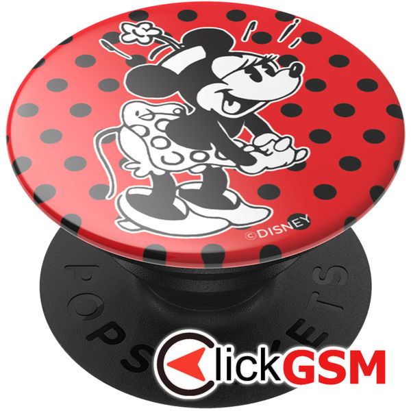 Popsockets  negru-alb-rosu Universal 8tt