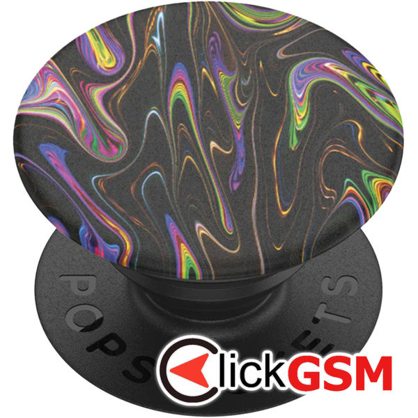 Popsockets  negru-multicolor Universal 8w1