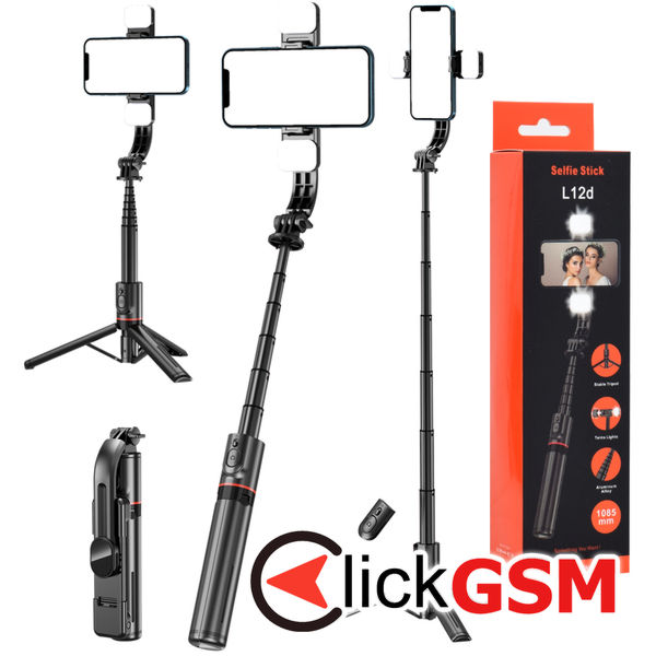 Selfie stick  negru Universal 6dt