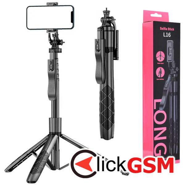 Selfie stick  negru Universal 6qp