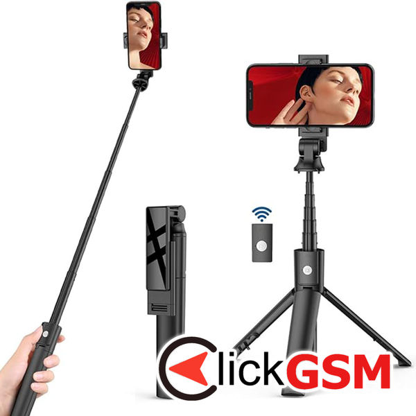 Selfie stick  negru Universal 7pu