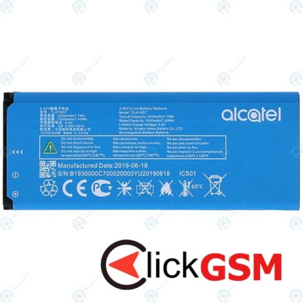 Fix Acumulator Alcatel 1