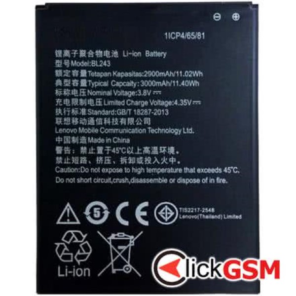 Fix Acumulator Lenovo A7000