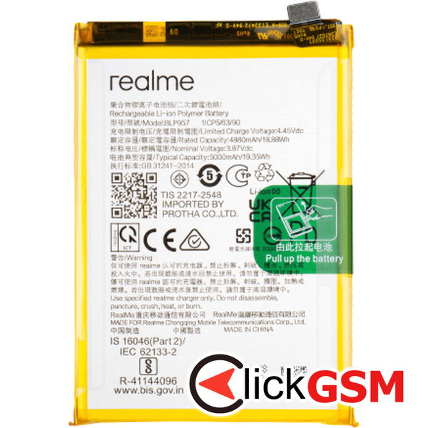 Fix Acumulator Realme 10