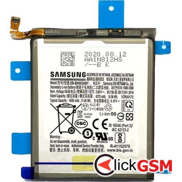 Fix Acumulator Samsung Galaxy Note20 Ultra