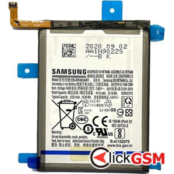 Fix Acumulator Samsung Galaxy Note20