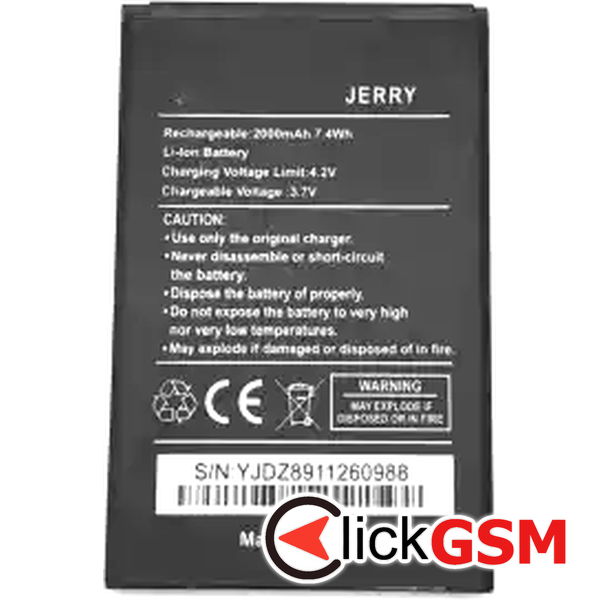 Fix Acumulator Wiko Jerry