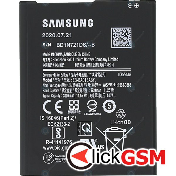 Fix Baterie Samsung Galaxy A01 Core