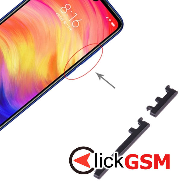 Fix Buton Lateral Xiaomi Redmi Note 7 Pro