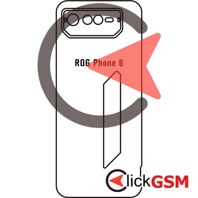 Folie Protectie Spate UV Silicon Asus ROG Phone 6 4oh