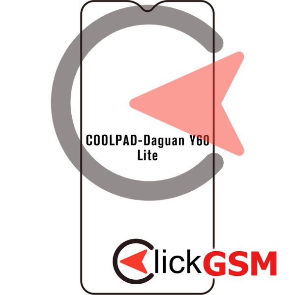 Folie Coolpad Daguan Y60 Lite With Cover 1