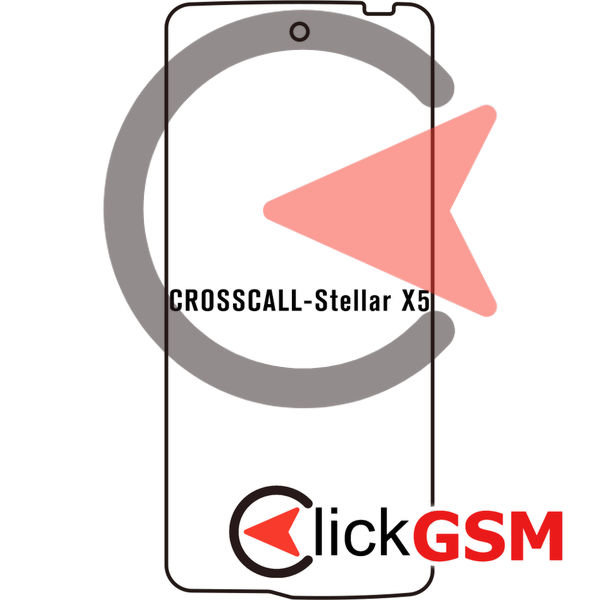 Folie Crosscall Stellar X5 Front 1