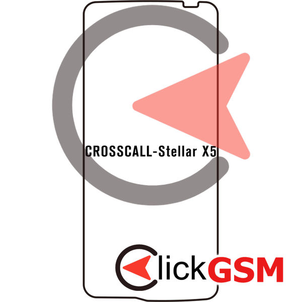 Folie Crosscall Stellar X5 Front