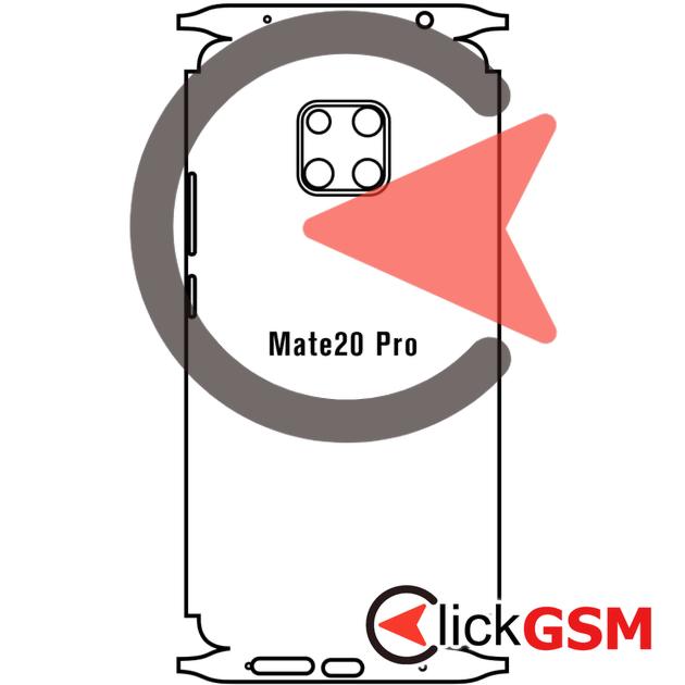 Folie Protectie Completa Spate Skin Matte Huawei Mate 20 Pro