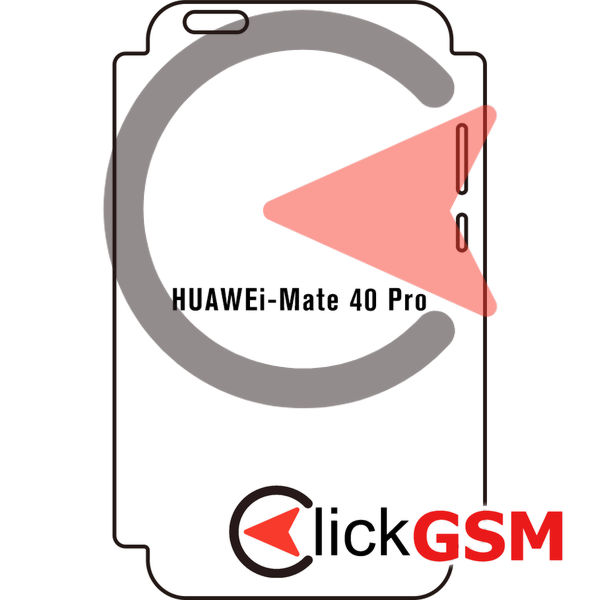 Folie Huawei Mate40 Pro Front Half A