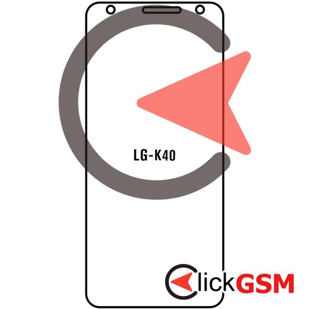 Folie Protectie Ecran Anti Fingerprint LG K40 phy