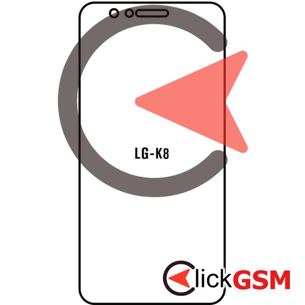 Folie Protectie Ecran Privacy LG K8 2018 pu8