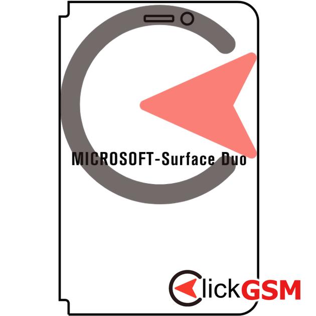 Folie Protectie Ecran UV Silicon Microsoft Surface Duo sdu