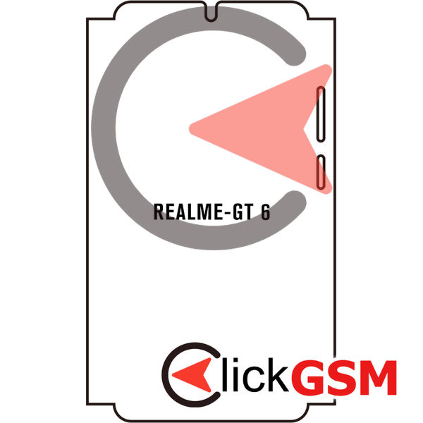 Folie Realme Gt 6 China Front Half