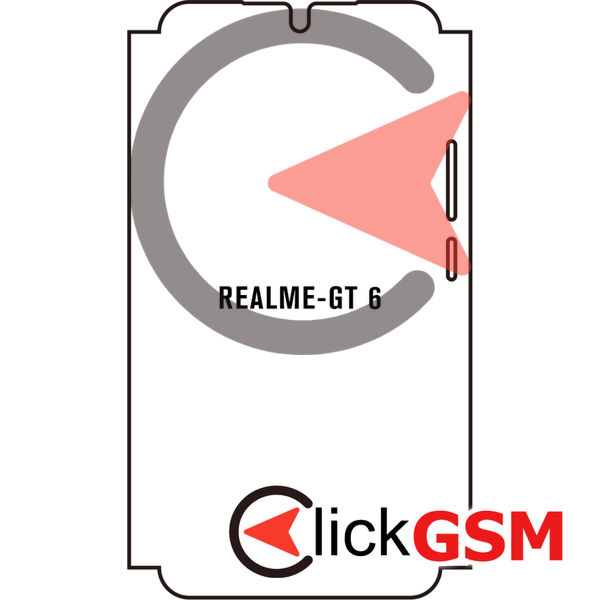 Folie Realme Gt 6 Front Half