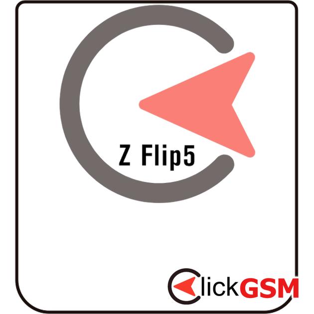 Folie Protectie Spate Skin Carbon Samsung Galaxy Z Flip5 33dw
