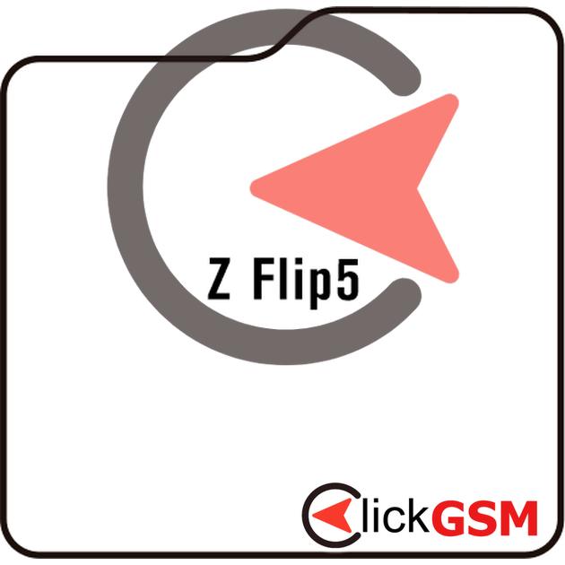 Folie Protectie Spate Skin Carbon Samsung Galaxy Z Flip5 33ee