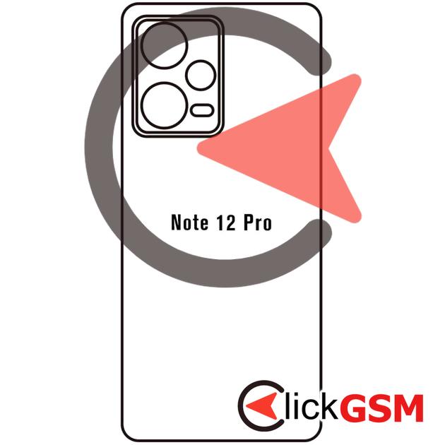 Folie Protectie Spate Skin Matte Xiaomi Redmi Note 12 Pro