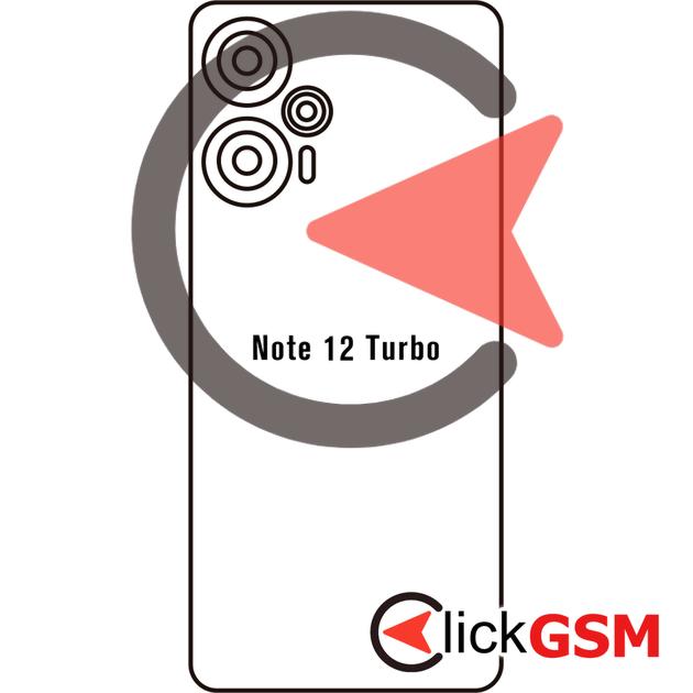 Folie Xiaomi Redmi Note 12 Turbo Back 1